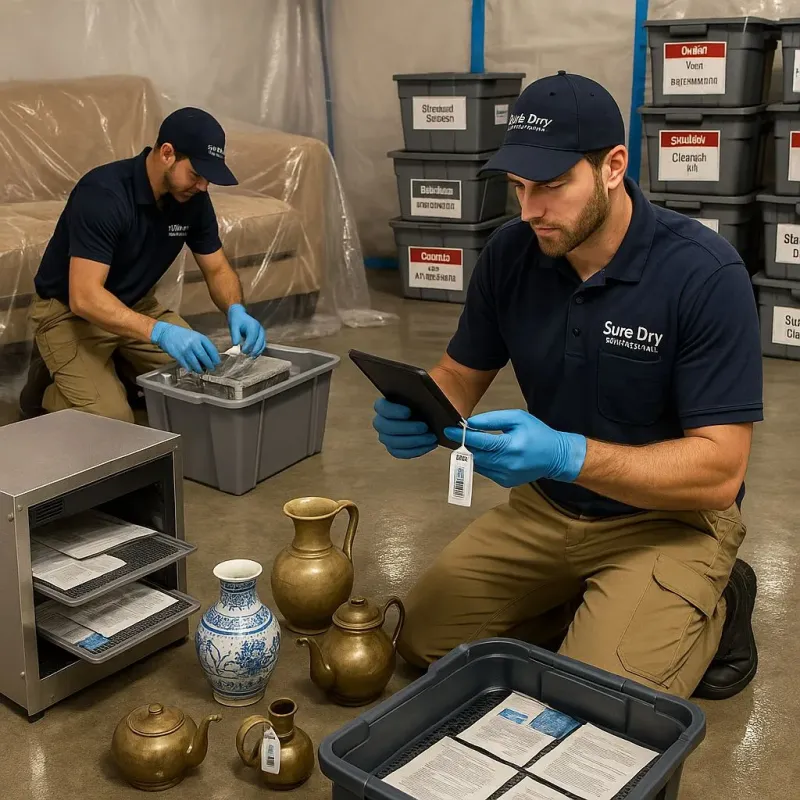 Content Protection and Restoration process in East Cleveland, OH